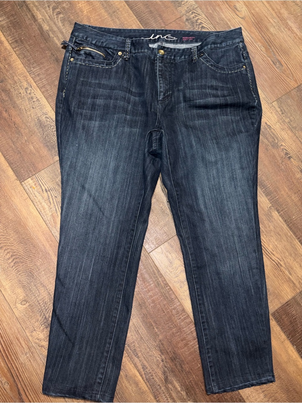 INC Woman’s Bootcut Jeans Size 18w Regular Fit Denim Pants